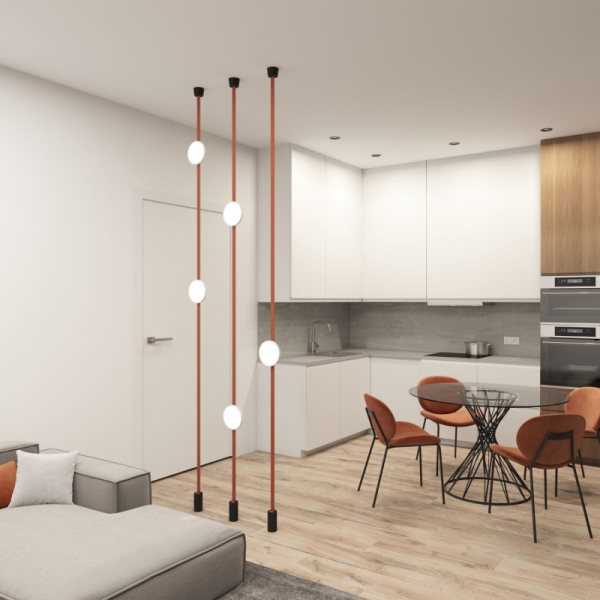 Светильник на шине Denkirs DK5567-WH+BK