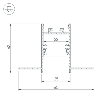 Профиль Arlight 033275