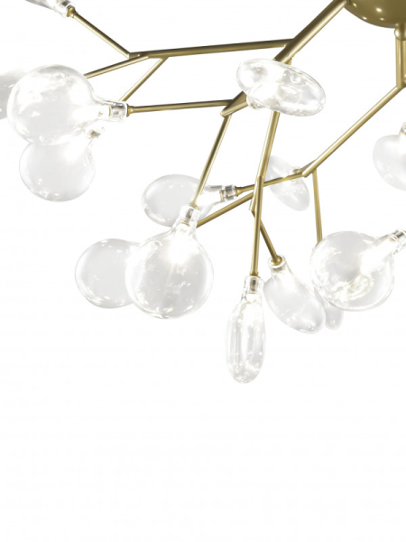 Накладная люстра Natali Kovaltseva GRACE 75126/27C GOLD SATIN