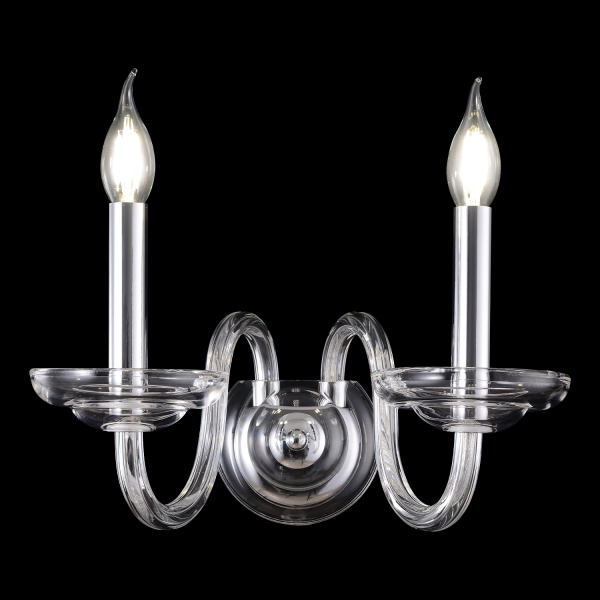 Crystal Lux Бра Crystal Lux ARABESQUE AP2 CHROME