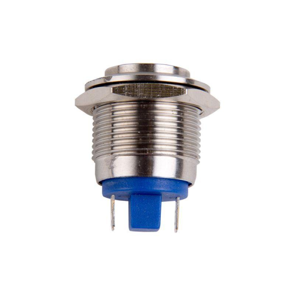 Кнопка антивандальная Ø19 Б/Фикс (2с) OFF-(ON) выпуклая (PBS-28В-4) REXANT