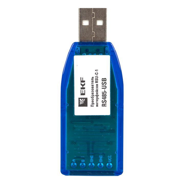 Преобразователь интерфейсов RSU-C-1 RS485-USB PROxima EKF RSU-C-1