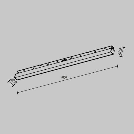 Светильник на шине Maytoni Technical TR030-2-24W2.7K-B