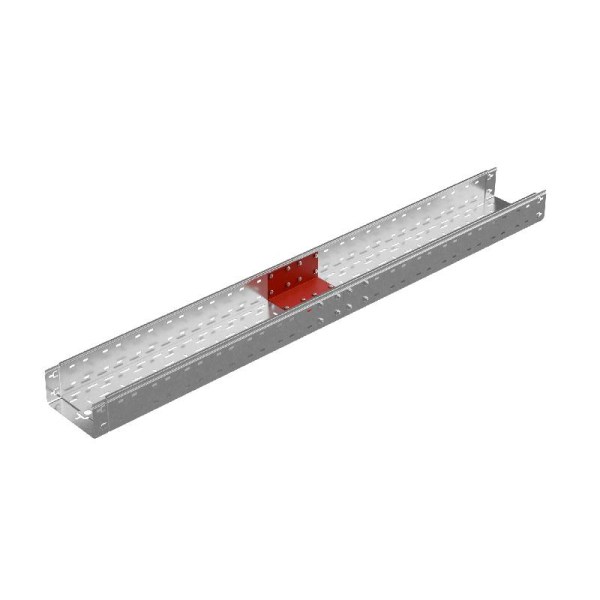 Пластина для лотка соединительная П-образ. усилен. 150х100 "ПЛЮС" SPUplus100-150 INOX304 КМ PL4823