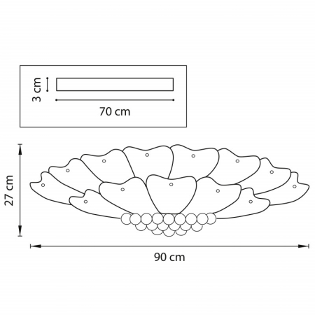 Накладной светильник Lightstar 804070