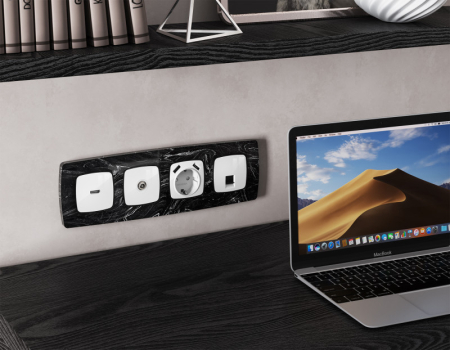 Розетка Ambrella Volt MO112005