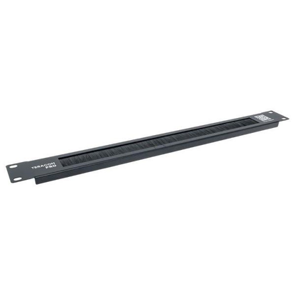 Ввод щеточный TERACOM PRO 1U черн. EKF TRP-1BR-BK