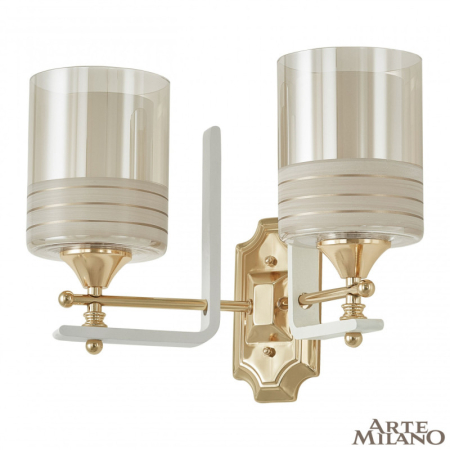 Бра Arte Milano 306087/2W Wh/Gd