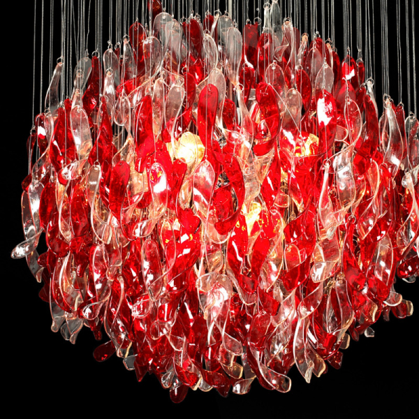 Подвесная люстра DeLight Collection GK702R red