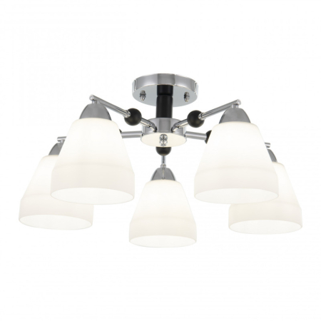 Накладная люстра Arte Milano 325119/5 CR+BK