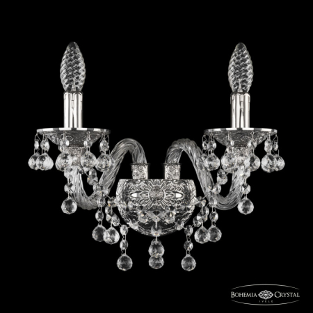 Бра Bohemia Ivele Crystal 16109B/2/165 Ni