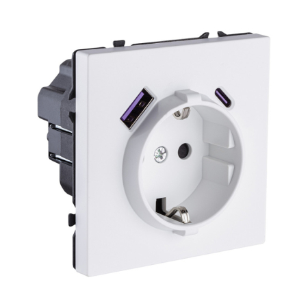 Розетка KOLLINGER EC-016WH