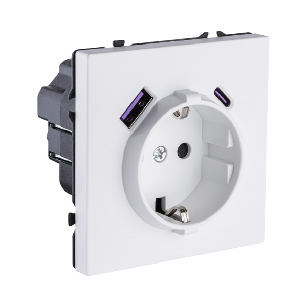 Розетка KOLLINGER EC-016WH