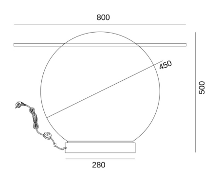 Торшер Fluorite FL1112-7F