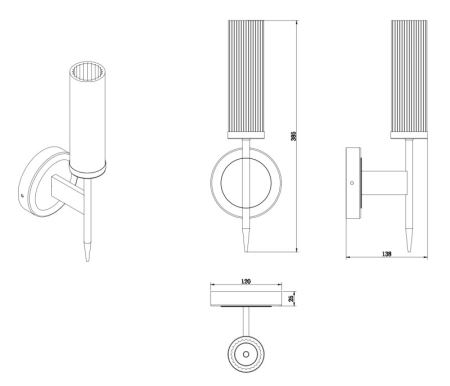 Бра Zortes ZRS.1178.01