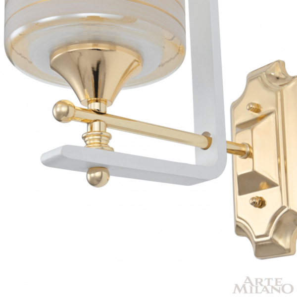 Бра Arte Milano 306087/1W Wh/Gd