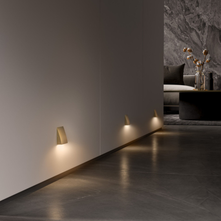 Подсветка ступеней лестницы Elektrostandard 40159/LED 3000K Латунь