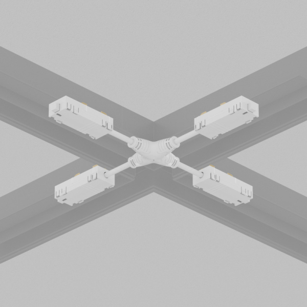 Коннектор Denkirs TR2116-WH