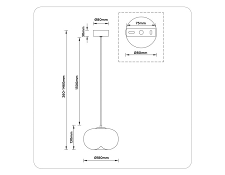 Подвесной светильник Ambrella Light LH11081