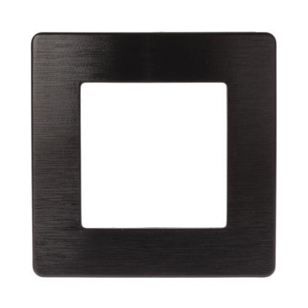 Рамка 1-м 12-5101-06 сатин черн. Эра Б0052504