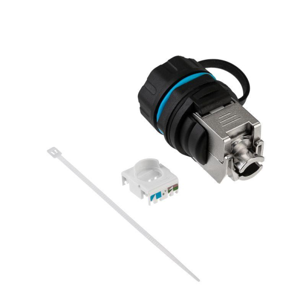 Индустриальный соединительный модуль, RJ-45(8P8C), FTP, CAT 6, IP68 REXANT