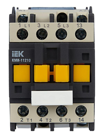Контактор КМИ-11210 12А 230В/АС3 1НО KARAT IEK KKM11-012-230-10