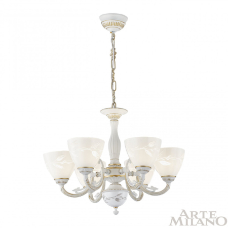Подвесная люстра Arte Milano 343659/6 WT+G