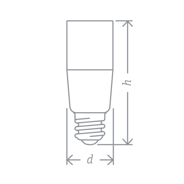 Лампа светодиодная 61 465 NLL-T39-10-230-2.7K-E27 10Вт линейная матовая 2700К тепл. бел. E27 750лм 176-264В Navigator 61465