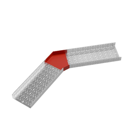 Угол горизонтальный 45град. 100х400мм "ПЛЮС" HD85 КМ PL15794