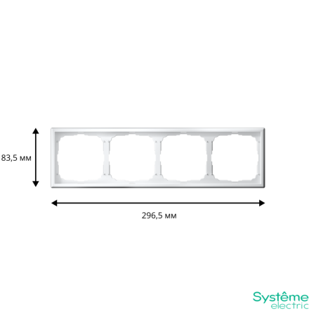 Рамка 4-м ArtGallery универс. лотос SE GAL001304