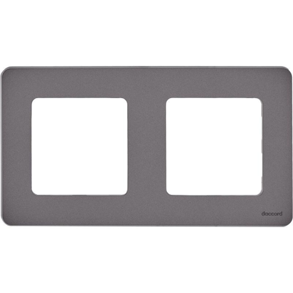 Рамка 2-м Inspiria дым. IEK 673947