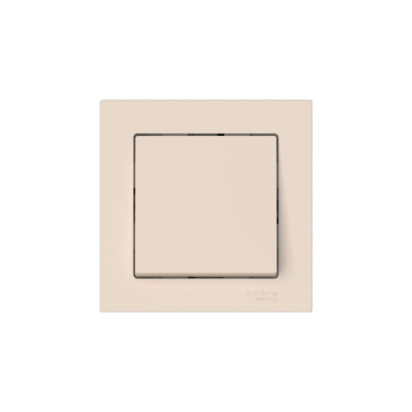 Выключатель 1-кл. AtlasDesign (сх. 1) 10AX быстрозажим. клем. в сборе беж. SE ATN000212S