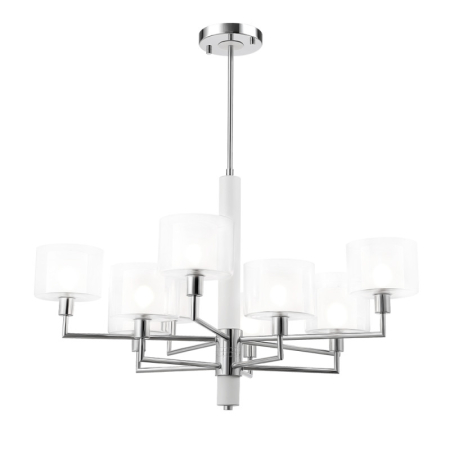 Люстра на штанге Crystal Lux MAESTRO SP-PL5+5 CHROME