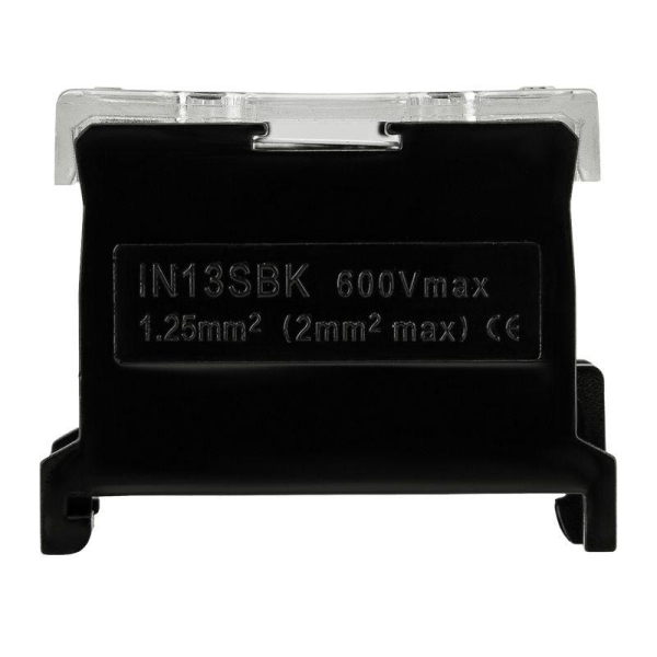 Блок зажимов клеммный БЗД 3х-полюсный 2,5 мм2 20A на DIN-рейку REXANT