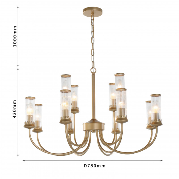 Подвесная люстра Favourite 2692-12P