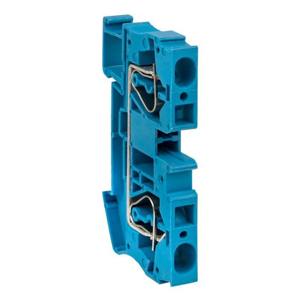 Колодка клеммная ST-6 57А пружинная син. EKF plc-jxb-st-6-blue