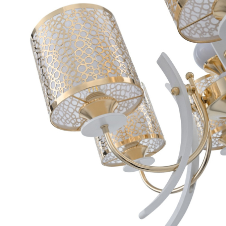 Подвесная люстра Arte Milano 306067/8 Wh/Gd