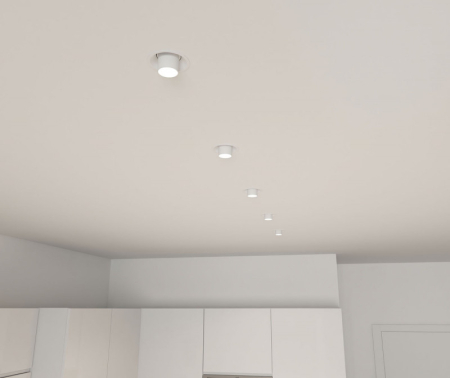 Встраиваемый светильник Denkirs DK3126-WH