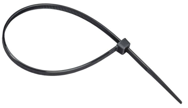 Хомут 4.8х250мм P6.6 стандартный черн. (уп.100шт) IEK UHH30-D048-250-100-K02