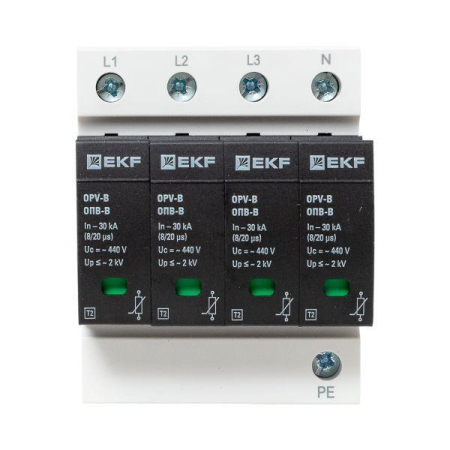 Ограничитель перенапряжения имп. ОПВ-В4 EKF opv-b4