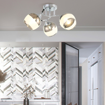 Накладная люстра Arte Milano 325985/3 CR+BK