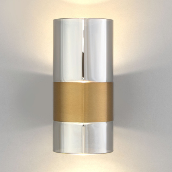 Бра Eurosvet 40021/1 LED латунь/дымчатый