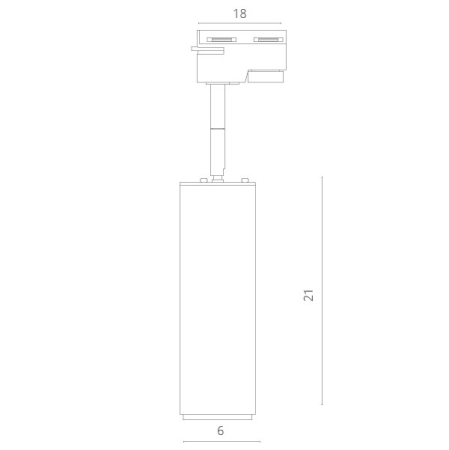 Светильник на шине ARTE Lamp A1412PL-1WH