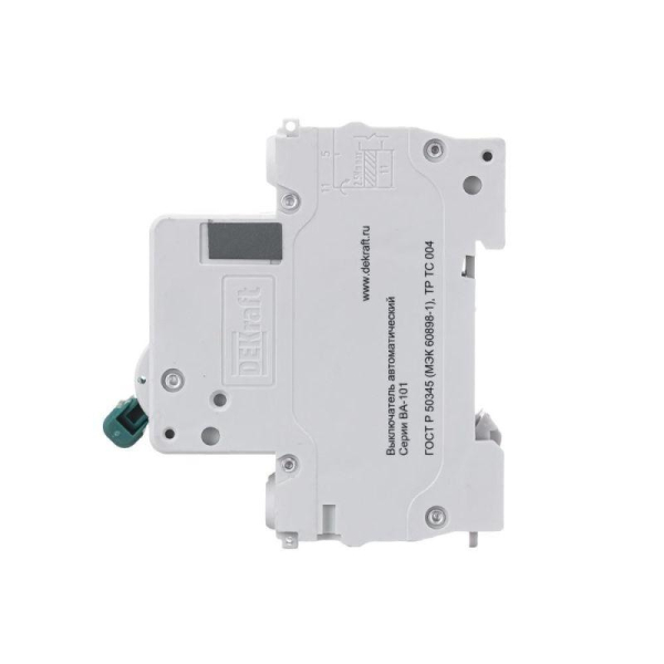 Выключатель автоматический модульный 2п C 40А 4.5кА ВА-101 DEKraft 11070DEK