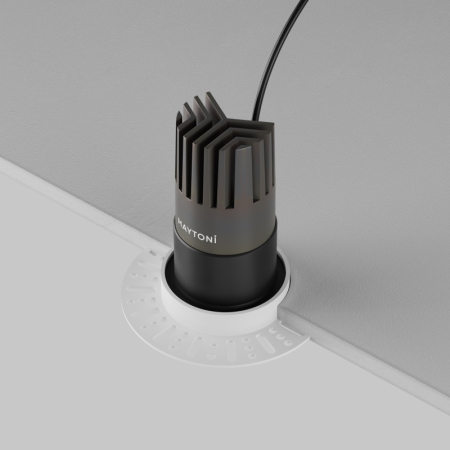 Встраиваемый светильник Maytoni Technical DL120-10W-3K-TRS-B