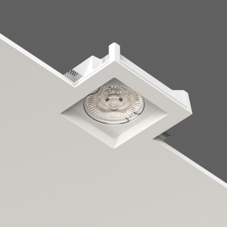 CANOPUS FLAT Встраиваемый потолочный гипсовый светильник