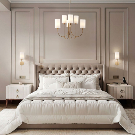 Подвесная люстра Eurosvet 60164/6 латунь