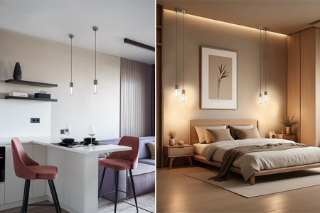 Подвесной светильник ITALLINE IT014-0204 rose gold