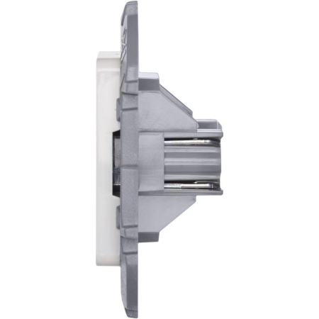 Розетка телефонная Inspiria RJ11 механизм бел. IEK 673820