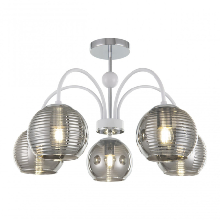 Люстра на штанге Arte Milano 320719/5 CR+WH